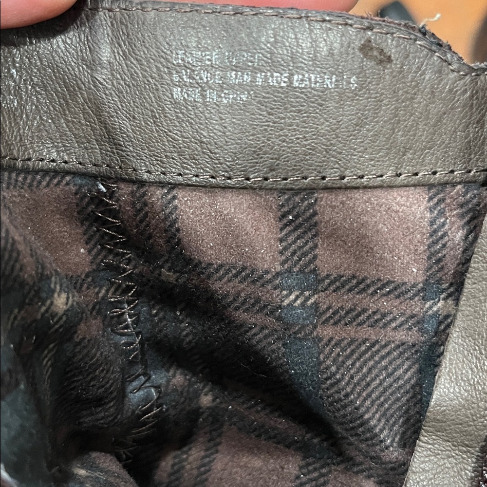 Born Chyler Brown Leather Heeled Boots-7 - Picture 12 of 12
